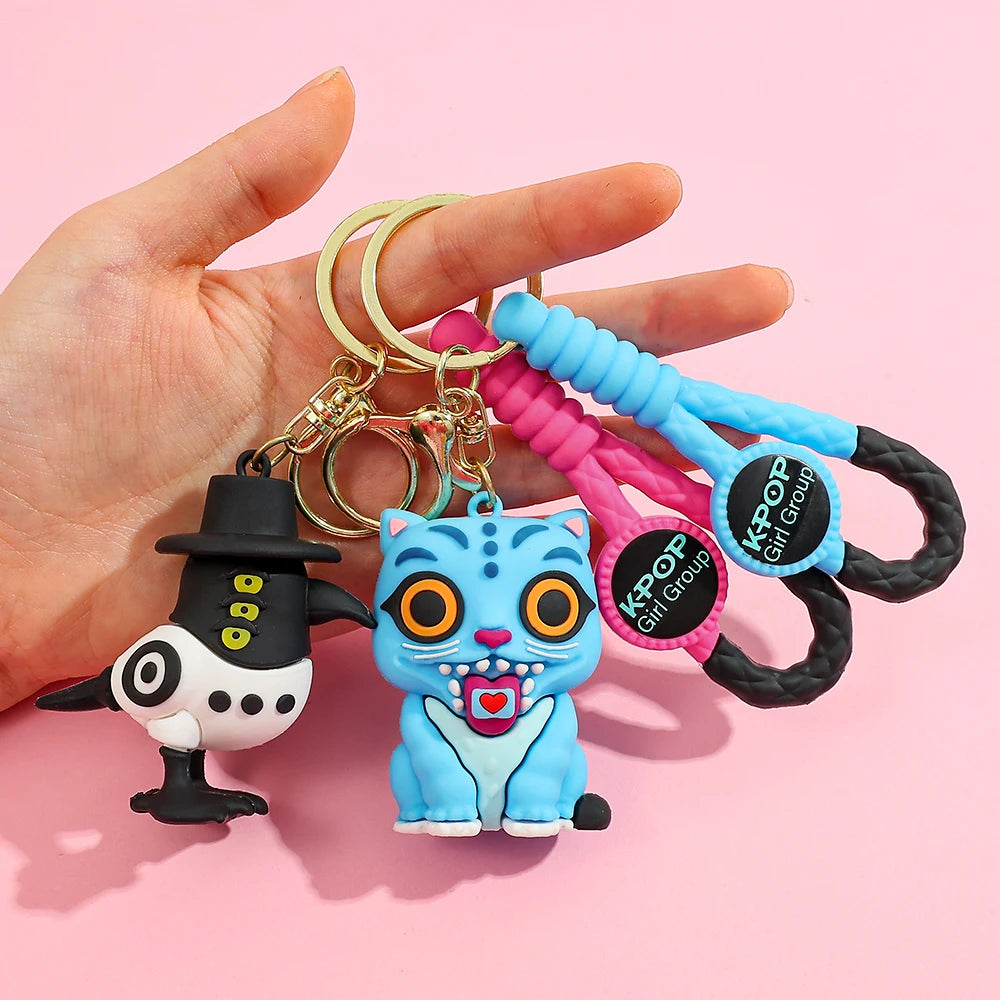 K-POP Demon Hunters Keychain – Anime-Inspired Collectible Charm