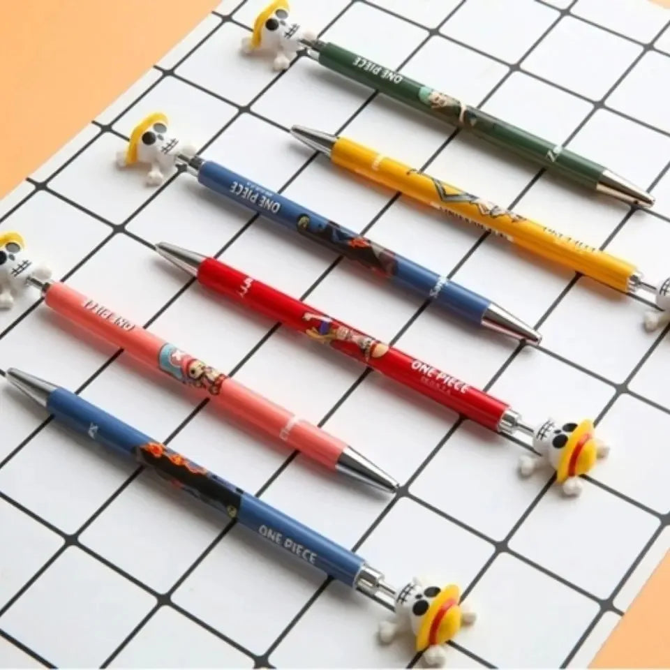 One Piece Mechanical Pencil – 0.7mm Anime Stationery (Random Character)