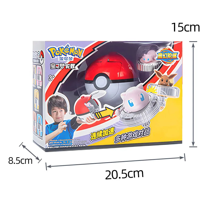 Pokémon Pokéball Gyro Battle Spinning Top Toy Set