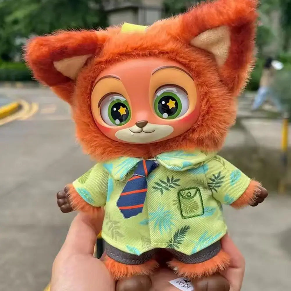 Zootopia Plush Character Keychains – Mini Plush Bag Charms
