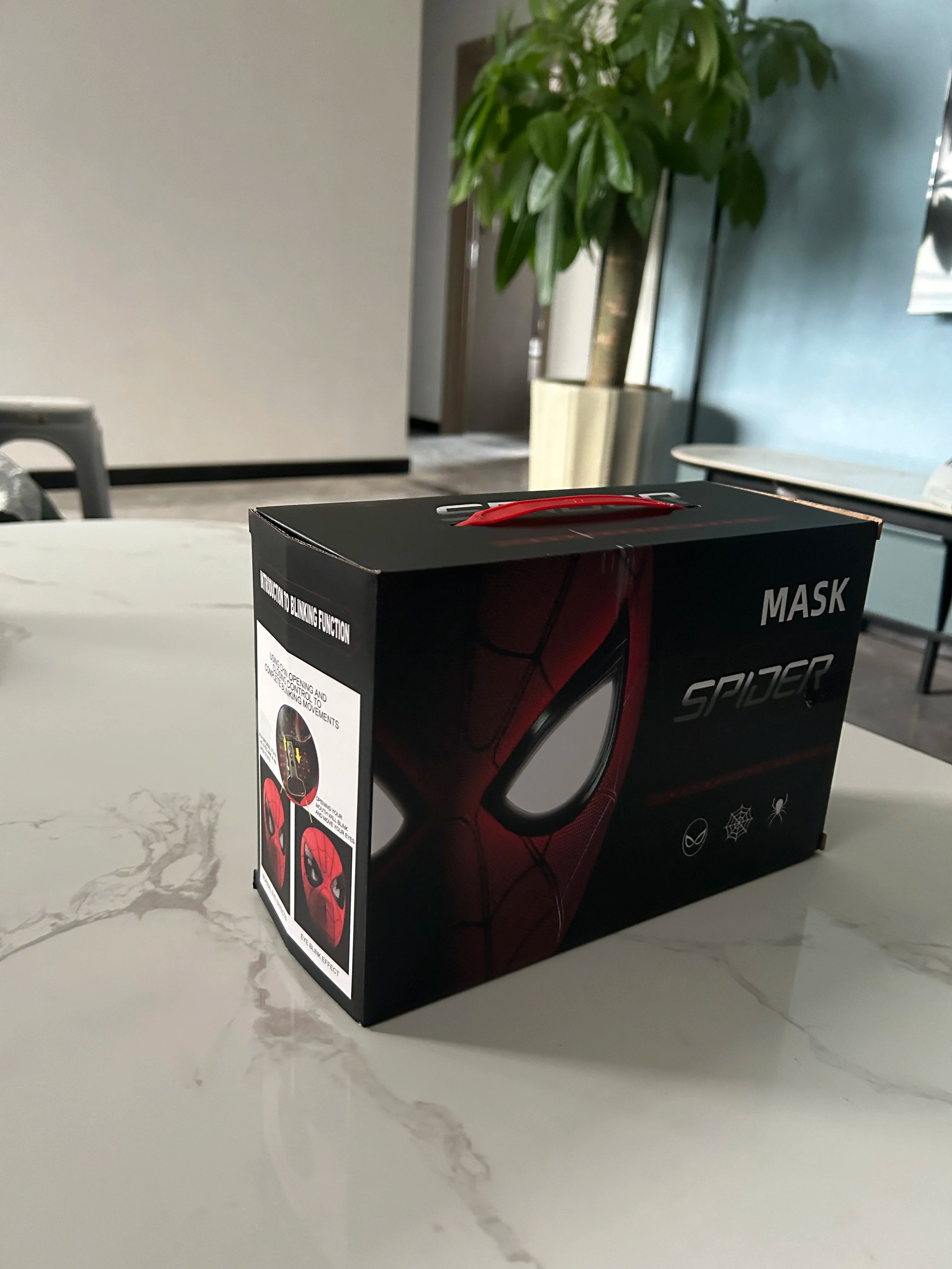 Miles Morales Spider-Verse Blinking Eye Mask