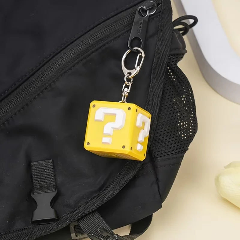 Super Mario Question Block Keychain