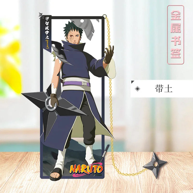 Naruto Metal Character Bookmarks – 9x4cm