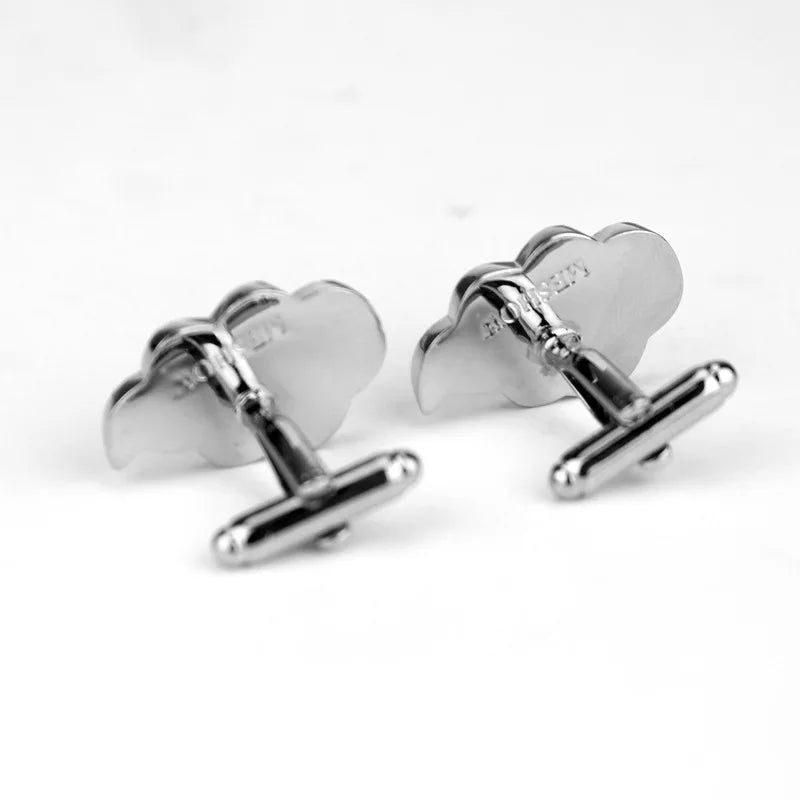 Akatsuki Cloud Metal Cufflinks