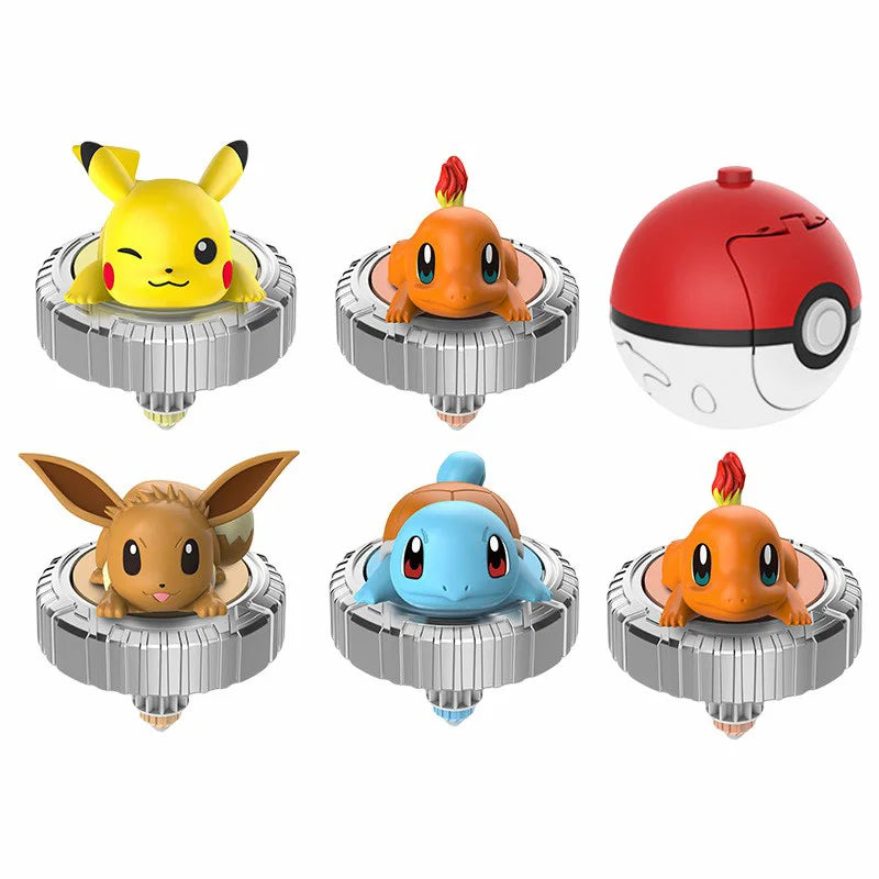 Pokémon Pokéball Gyro Battle Spinning Top Toy Set