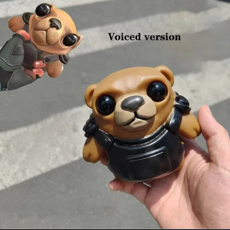 Tactical Bear Figure – 13cm x 11cm – Silent & Voiced Versions
