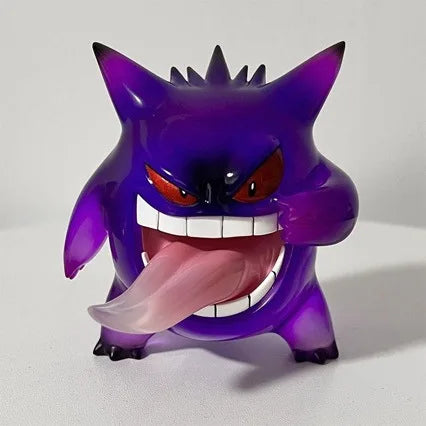 Pokemon Gengar 9cm Collectible Figurine – White & Purple Variants