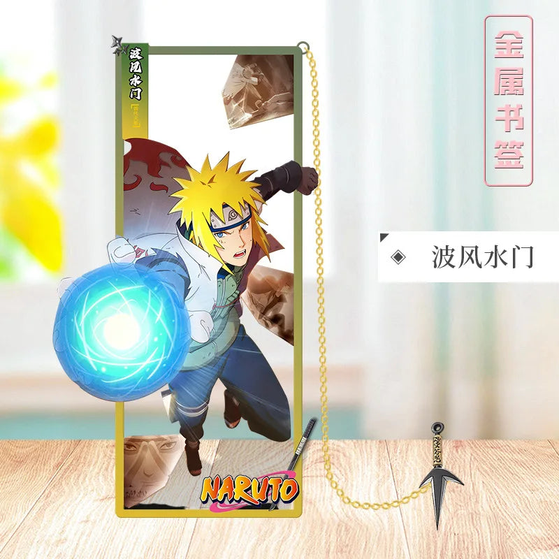 Naruto Metal Character Bookmarks – 9x4cm