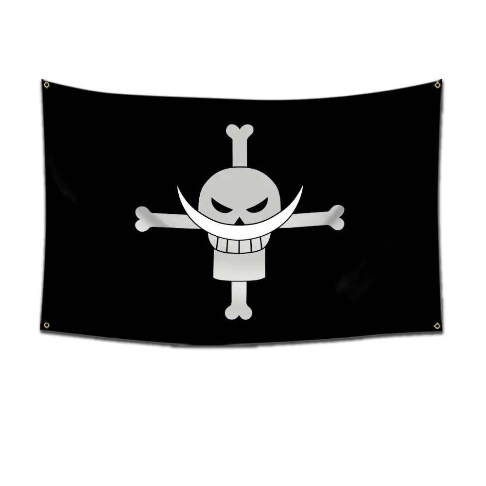 One Piece Pirate Flag Tapestry – 60x90cm Anime Wall Banner (Multiple Variants)
