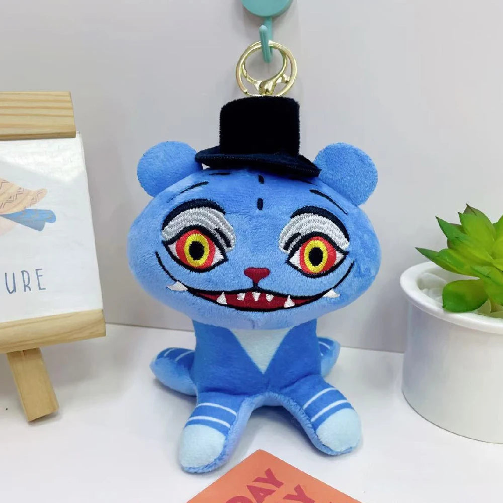 K-POP Demon Hunters Plush Keychain Set – 10–15cm Mini Plush Figures