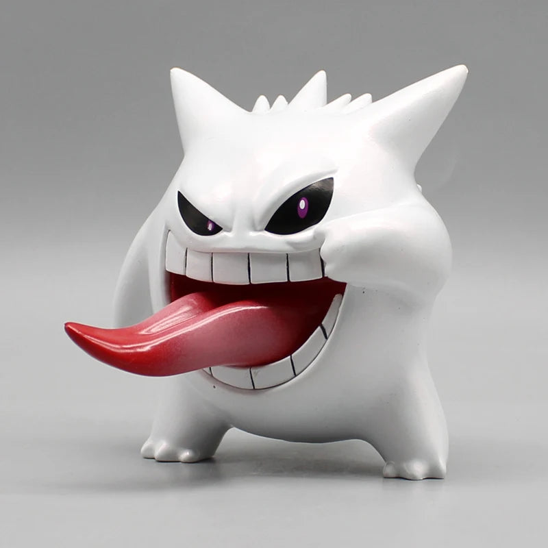 Pokemon Gengar 9cm Collectible Figurine – White & Purple Variants