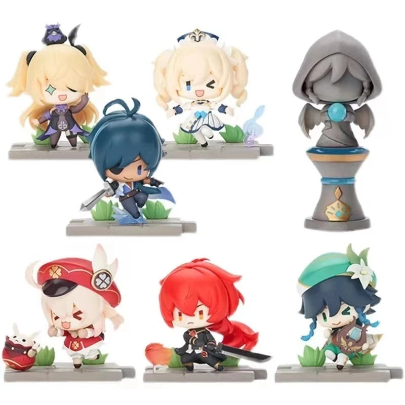 Genshin Impact - 6/7 Piece Anime Figurines