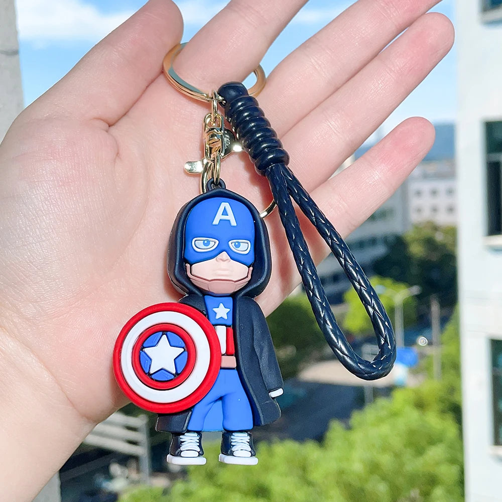 Marvel Superhero Keychain Collection – Avengers Series (7cm)