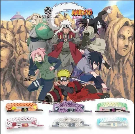 Naruto Anime Braided Bracelet – Ninja Clan Collection