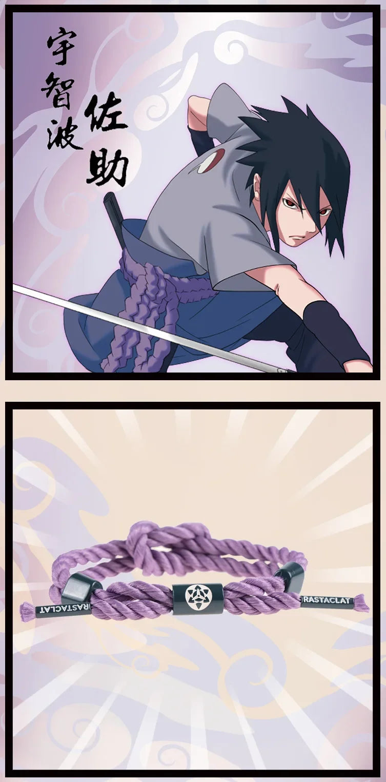 Naruto Anime Braided Bracelet – Ninja Clan Collection