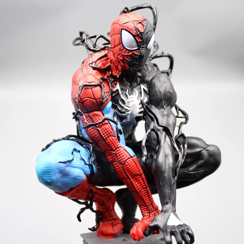 Spider-Man vs Venom Symbiote Statue – 38cm Collectible Figure