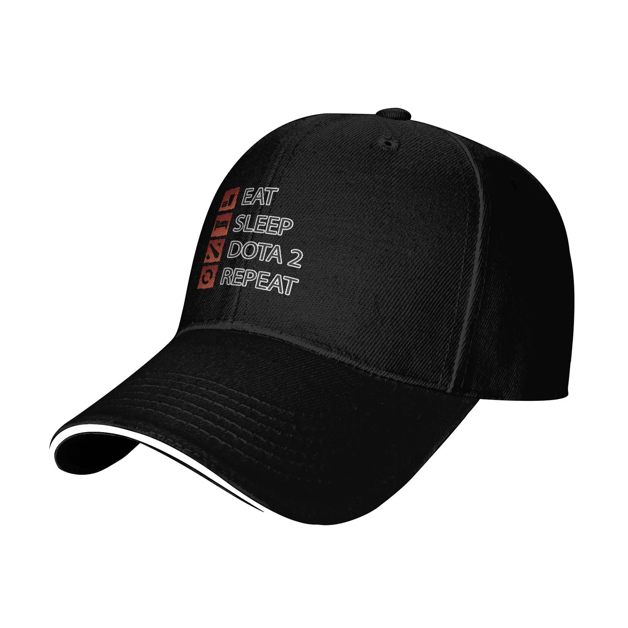 Eat Sleep Dota 2 Repeat Cap – Gamer Hat