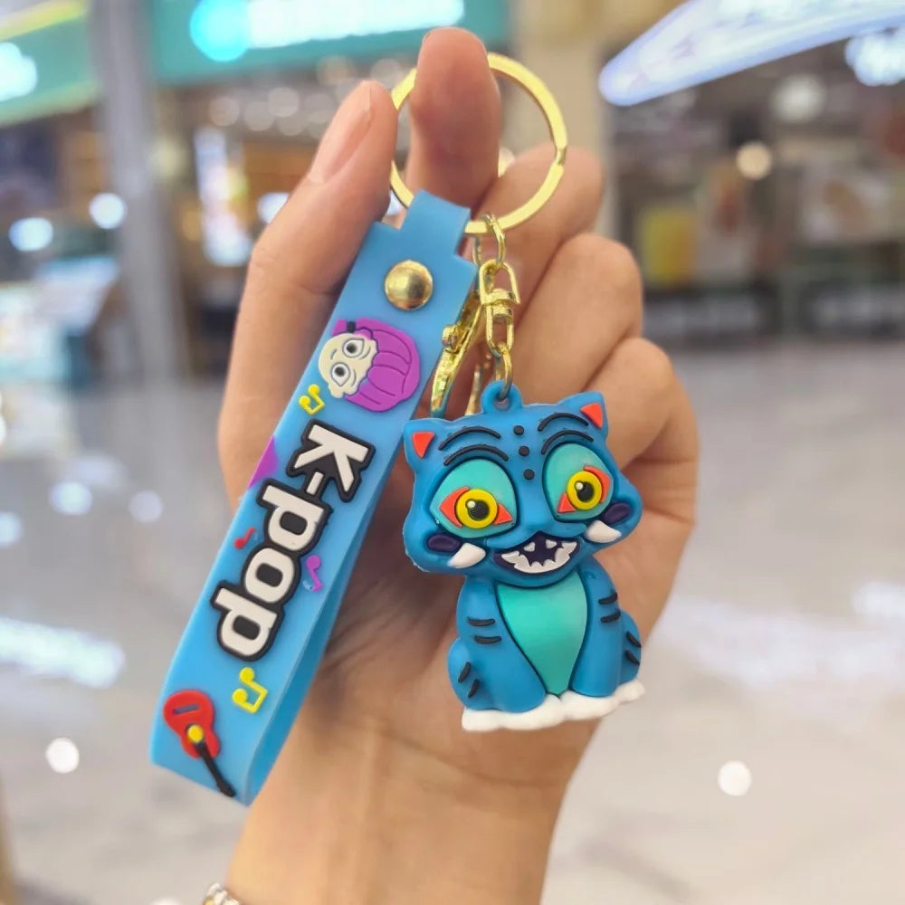 K-Pop Demon Hunters Keychain – Cute Silicone Figure (5cm)