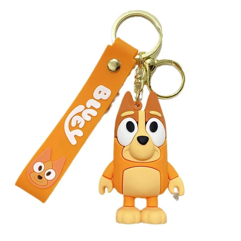 Bluey Character Keychains – 6 Variants