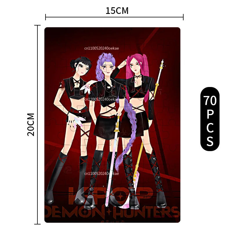 K-Pop Demon Hunters 70-Piece Mini Puzzle (Multiple Variants)