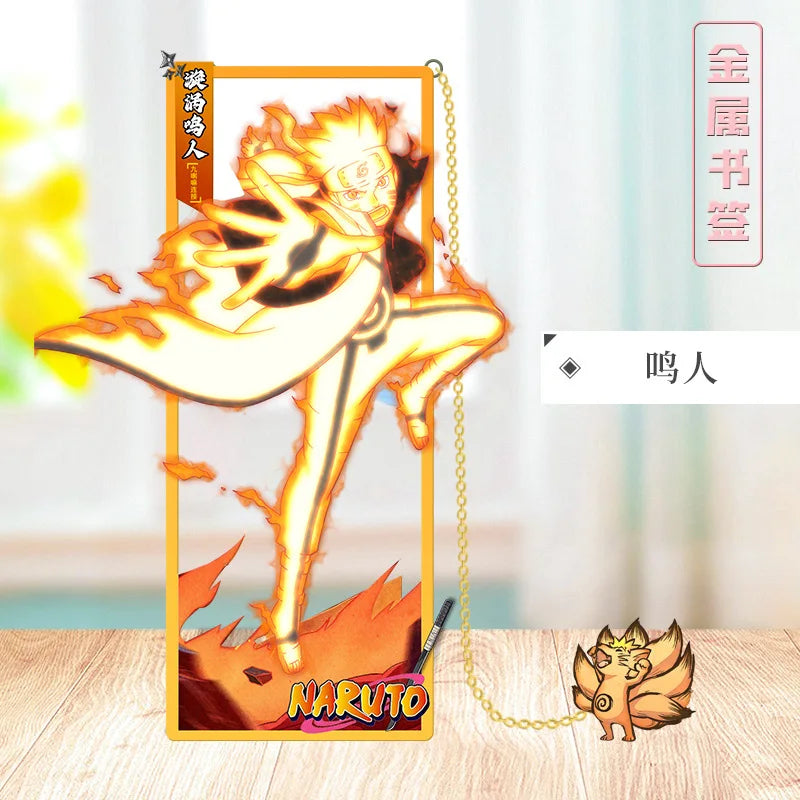 Naruto Metal Character Bookmarks – 9x4cm