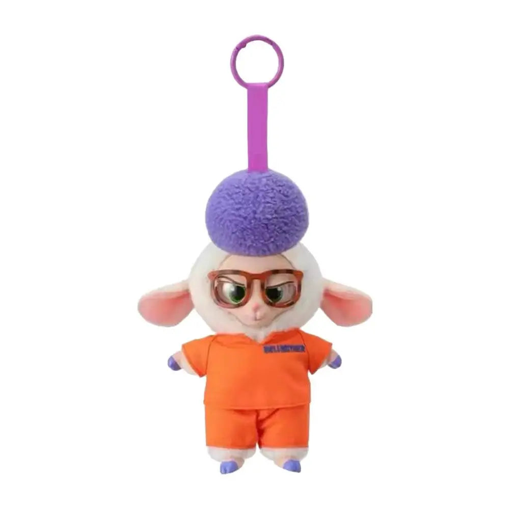 Zootopia Plush Character Keychains – Mini Plush Bag Charms