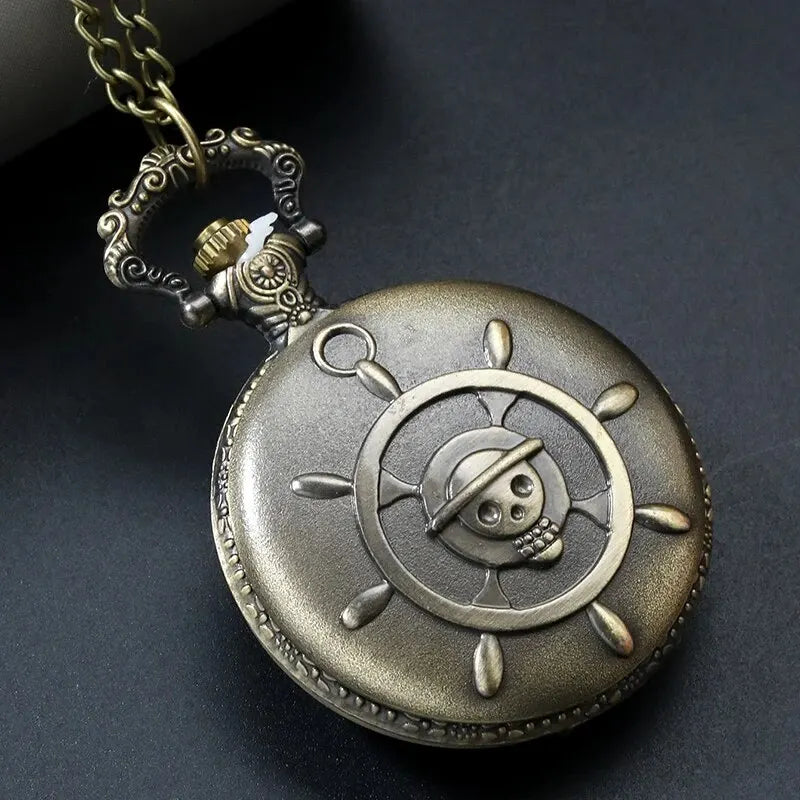 One Piece Pocket Watch & Bracelet Set – Straw Hat Pirates