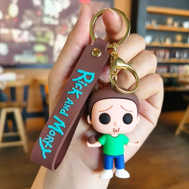Rick and Morty - Character Keychains