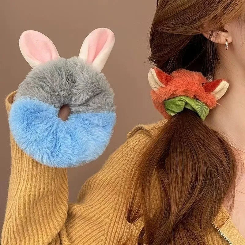 Zootopia Plush Hair Scrunchies