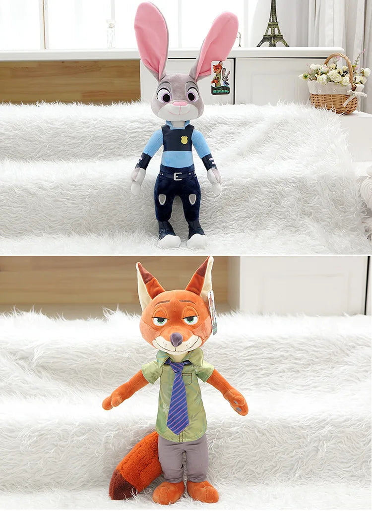Zootopia Plush Dolls – Judy Hopps & Nick Wilde (40cm)