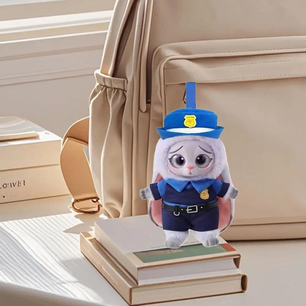 Zootopia Plush Character Keychains – Mini Plush Bag Charms