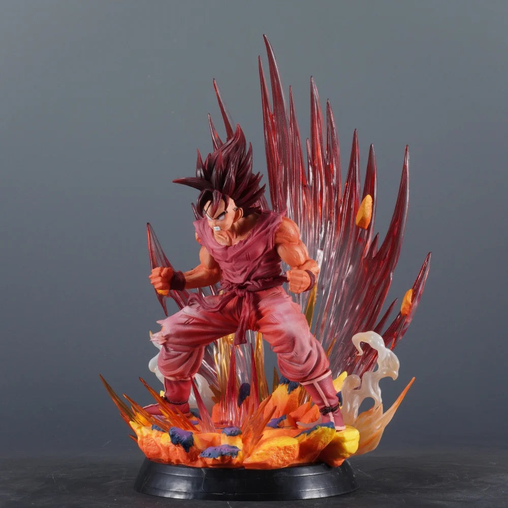 Dragon Ball Z Goku Power-Up Figurine – 38cm Anime Collectible Statue