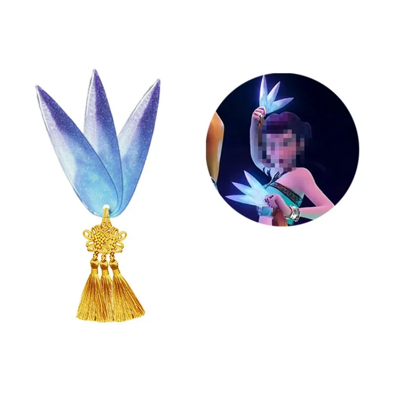 K-Pop Demon Hunters Light Feather Prop Ornament (13cm)