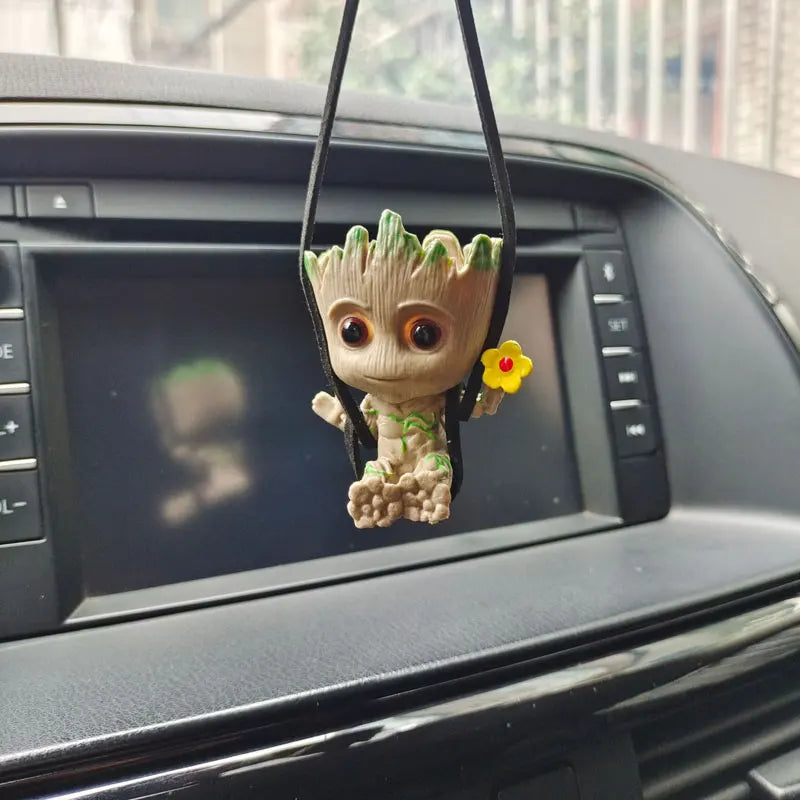 Mini Groot Dashboard & Car Hanging Ornament – 4 Variants