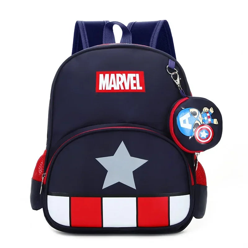 Marvel Kids Backpack Collection – Spiderman, Iron Man & Captain America