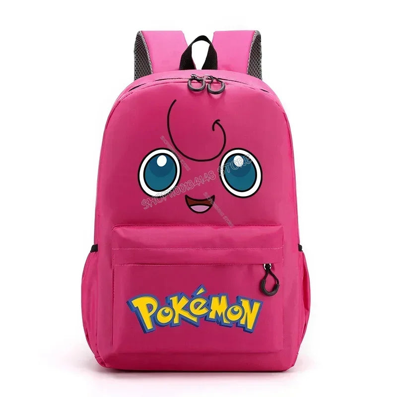 Pokémon Character Backpack – Pikachu, Charizard, Charmander, Bulbasaur, Squirtle & Jigglypuff Designs