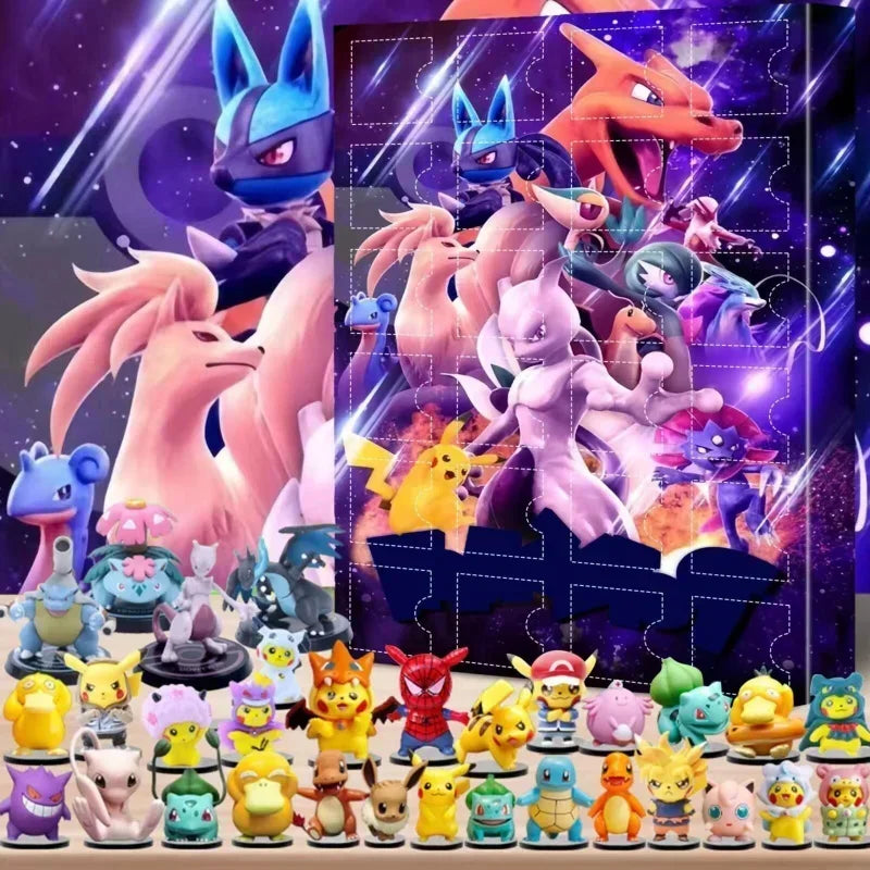 Pokémon Christmas Countdown Advent Calendar – 24 Surprise Mini Figures