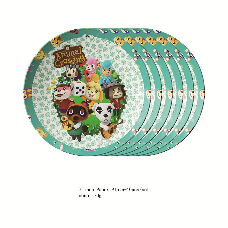 Animal Crossing - Birthday Themed Party Supplies