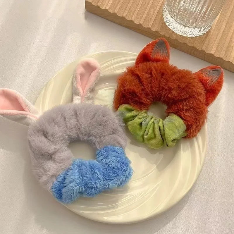 Zootopia Plush Hair Scrunchies