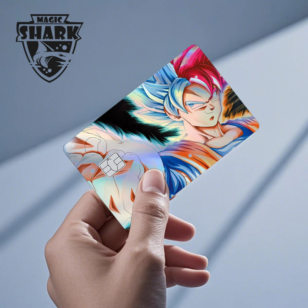 Dragon Ball Z EMV Card Stickers – Anime Card Skins for All Chip Sizes