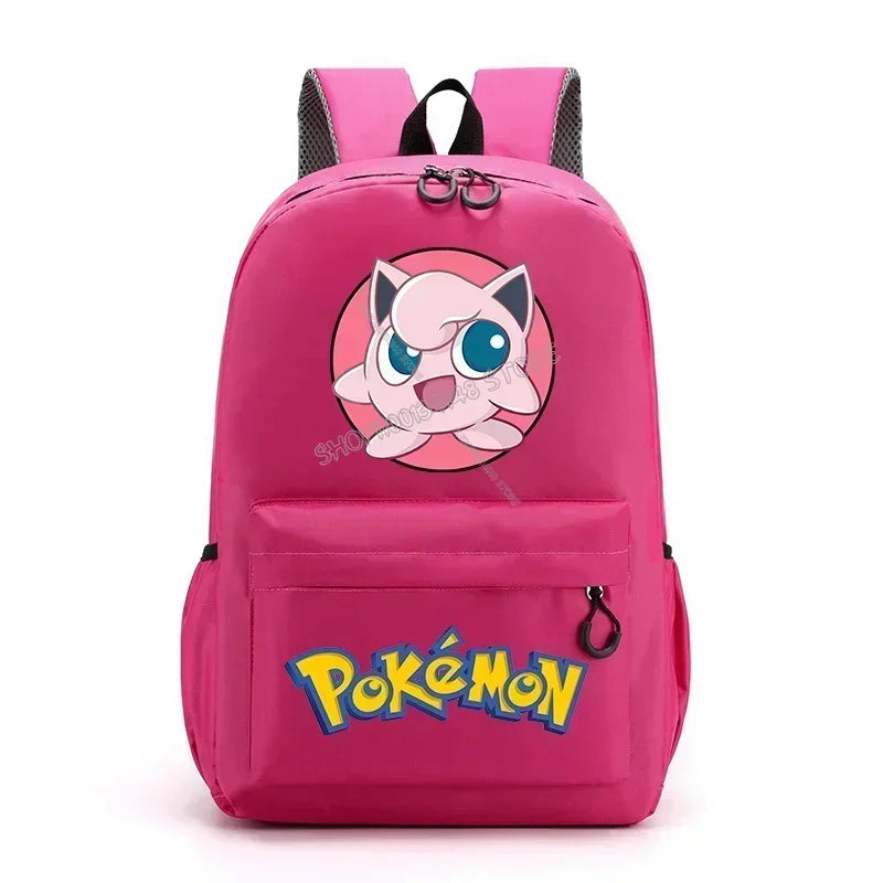 Pokémon Character Backpack – Pikachu, Squirtle, Charmander, Bulbasaur, Charizard & Jigglypuff Designs