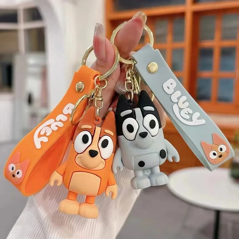 Bluey Character Keychains – 6 Variants