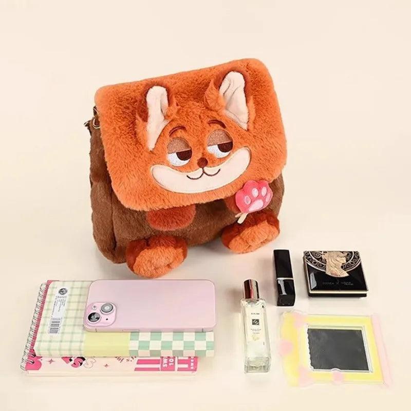 Zootopia Plush Backpack / Crossbody Bag