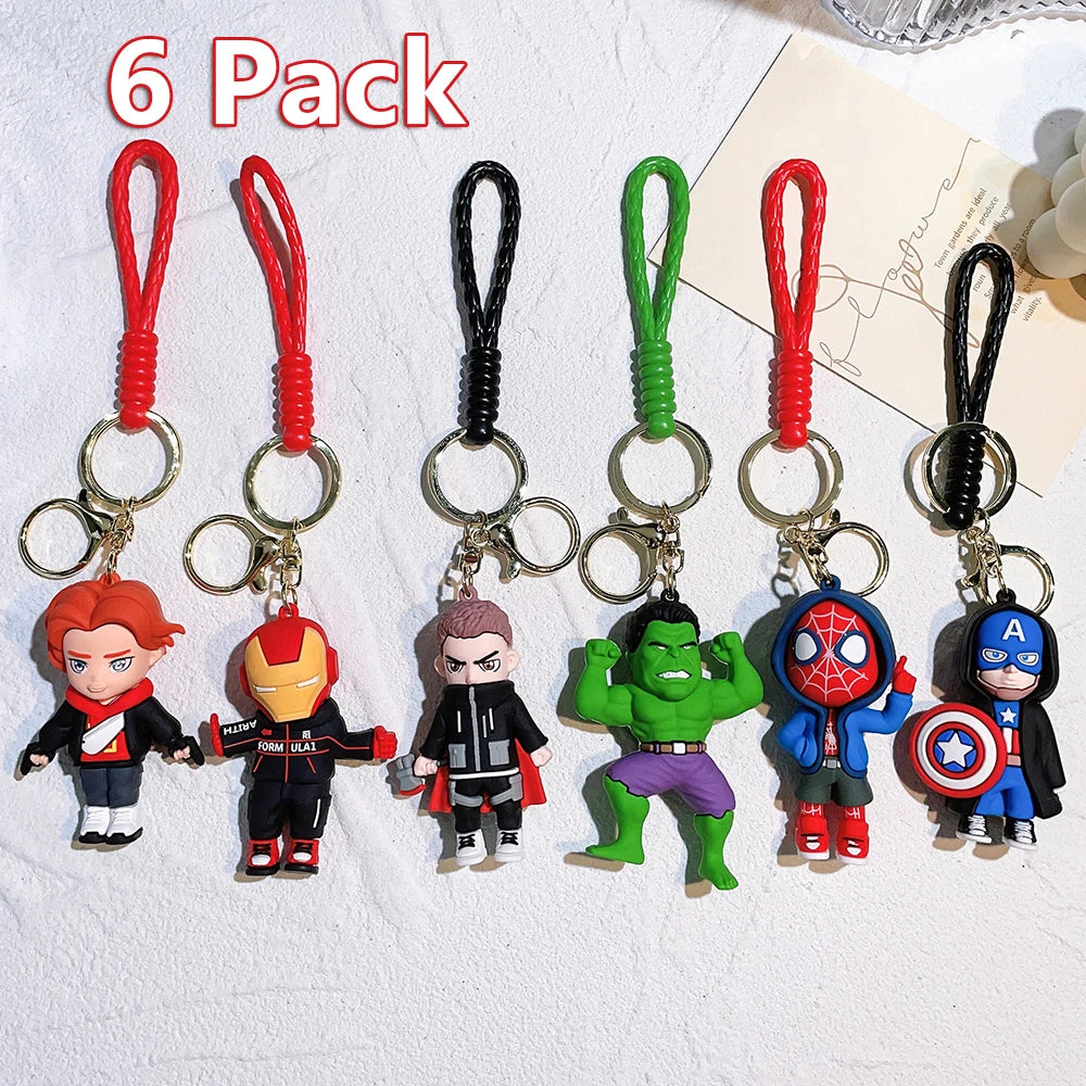 Marvel Superhero Keychain Collection – Avengers Series (7cm)