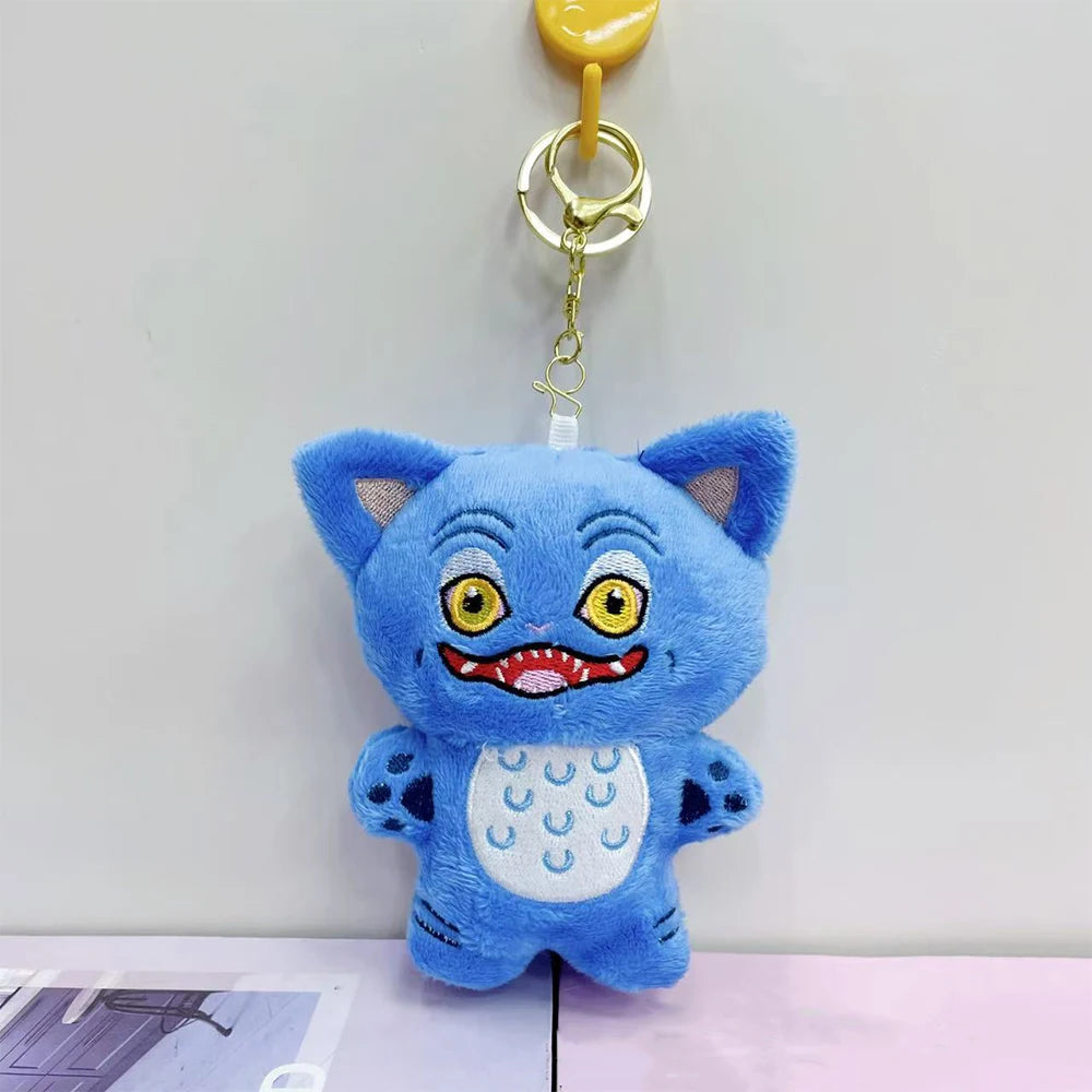 K-POP Demon Hunters Plush Keychain Set – 10–15cm Mini Plush Figures