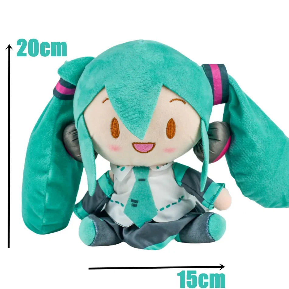Hatsune Miku Vocaloid Plush Toy – 20cm Collectible Soft Doll