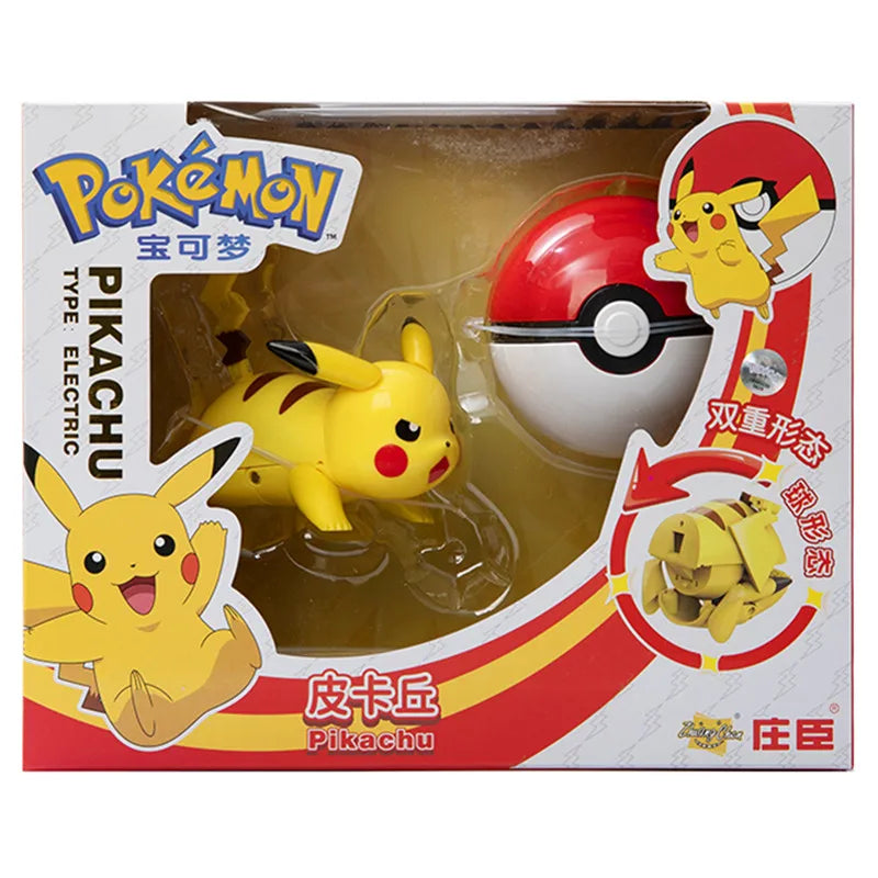Pokémon Retractable Ball Figure – Assorted Characters