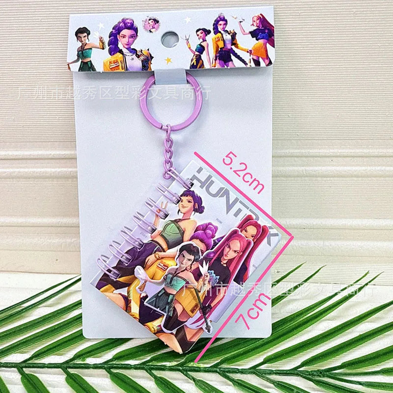 K-Pop Demon Hunters Mini Notebooks (4PCS Set)