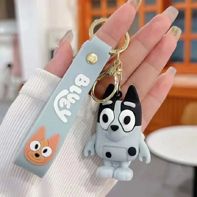 Bluey Character Keychains – 6 Variants