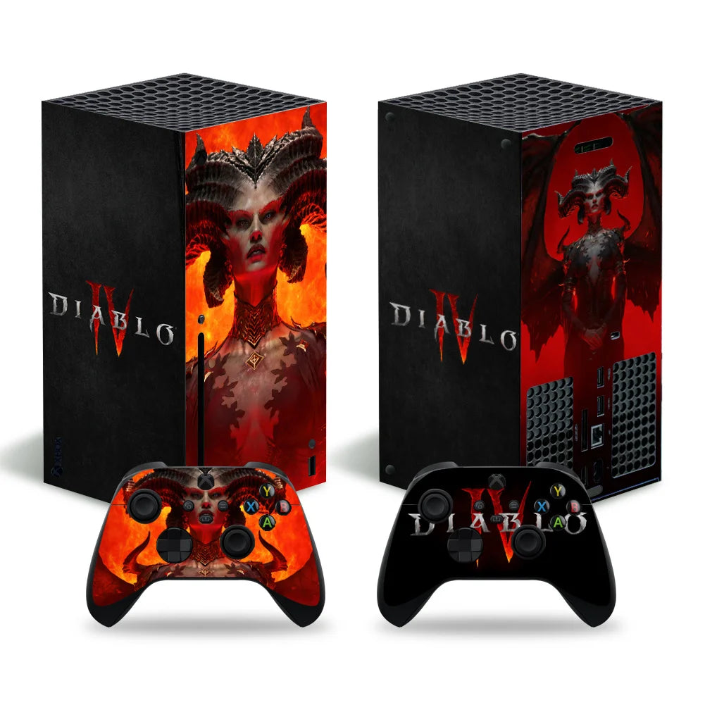 Diablo - Xbox Sticker Covers